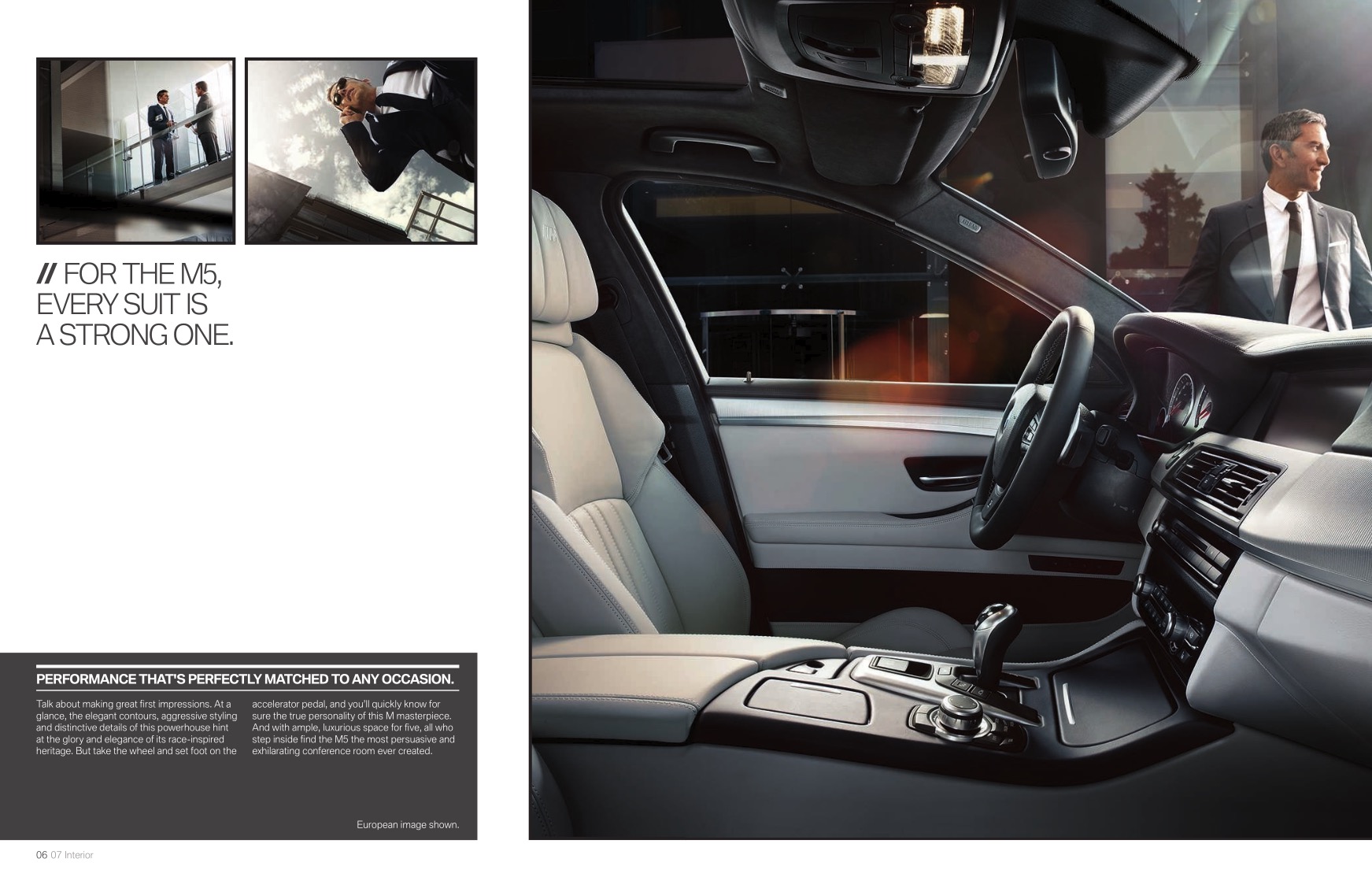 2013 BMW M5 Brochure Page 15